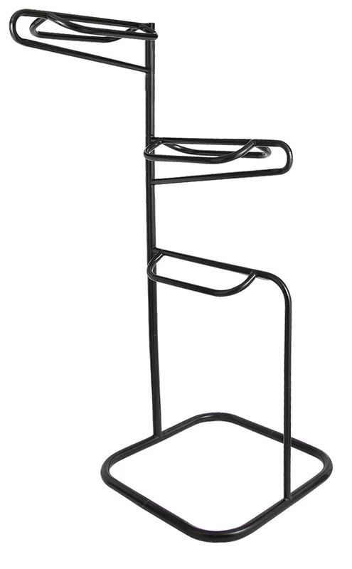 Direct Equine 3 Tier Saddle Stand with Low Profile Black