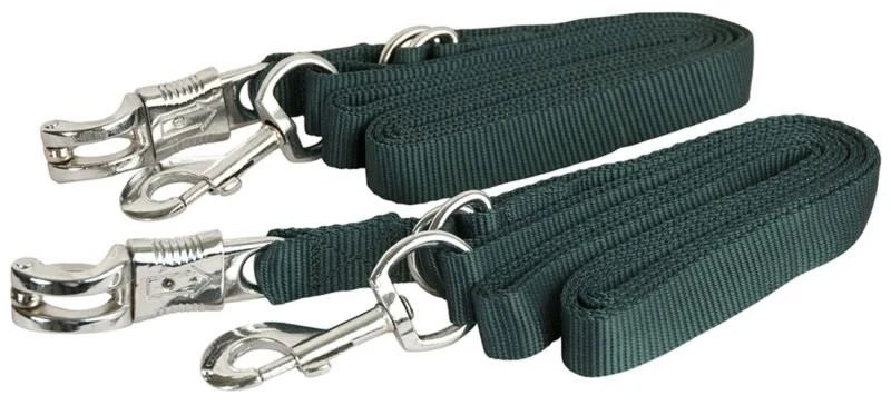 Gatsby Nylon Cross Ties with Panic Snap Hunter / 60"-110"