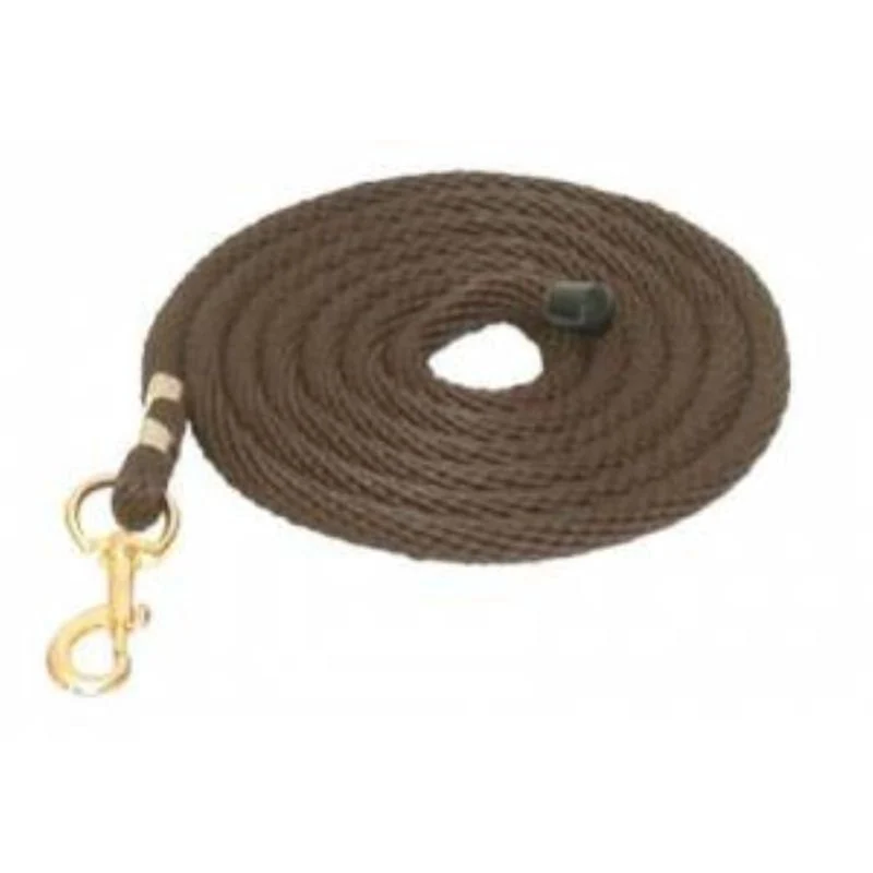 Gatsby Poly 10ft Lead/Snap Brown / 10'