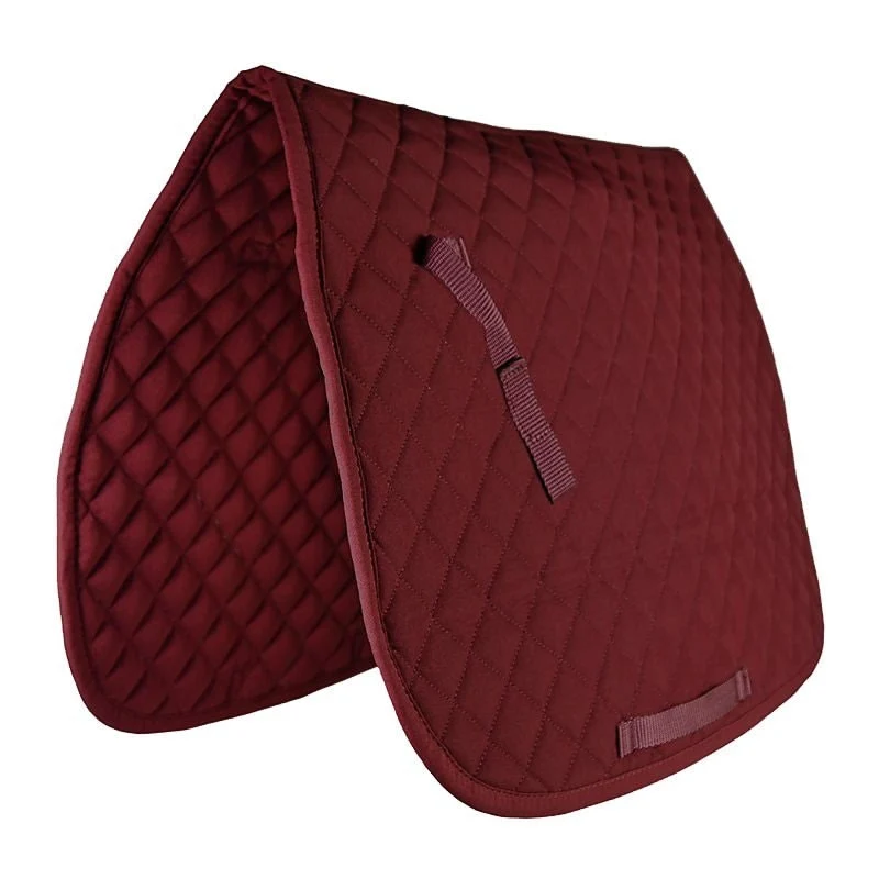 Gatsby Basic All-Purpose Saddle Pad Burgundy