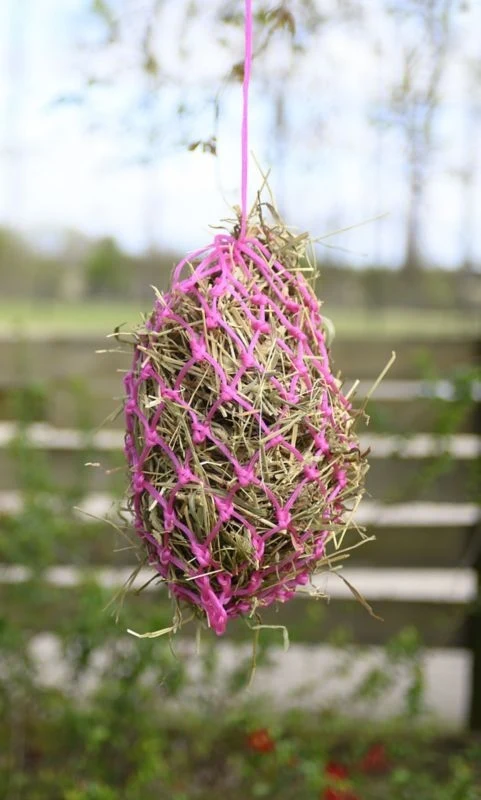 Gatsby Slow Feed Mini Hay Net Pink / 16"