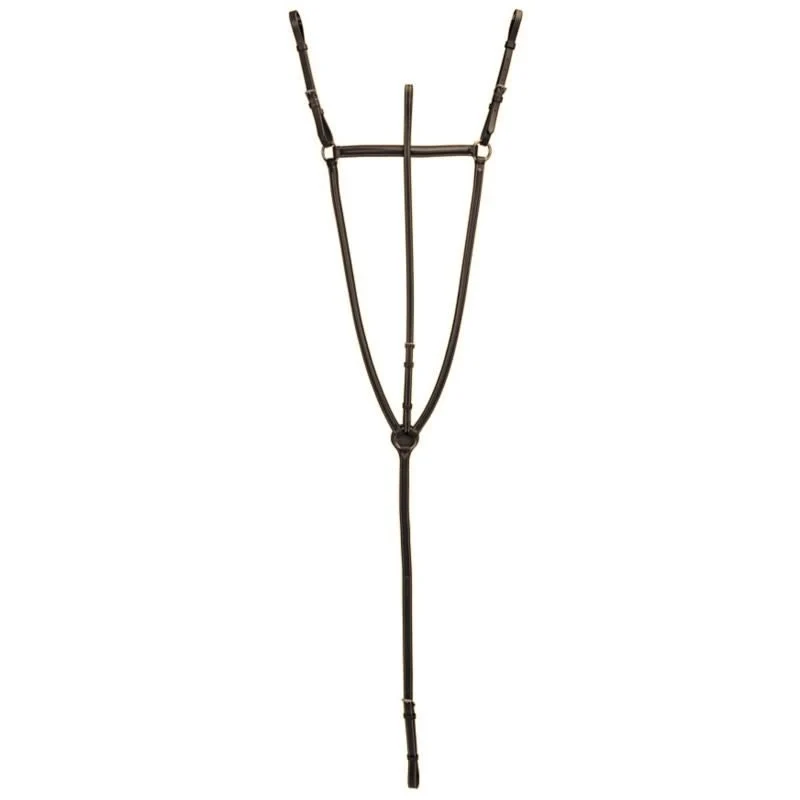 DaVinci Raised Breastplate Martingale Chestnut / Horse