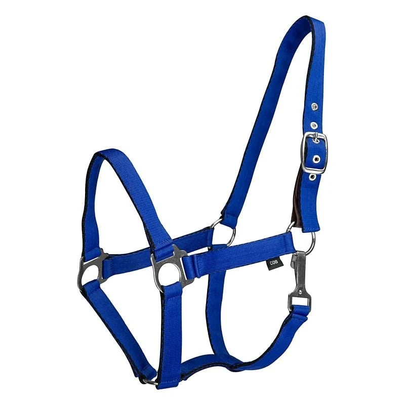 Gatsby Nylon Safety Breakaway Halter Royal Blue / Pony