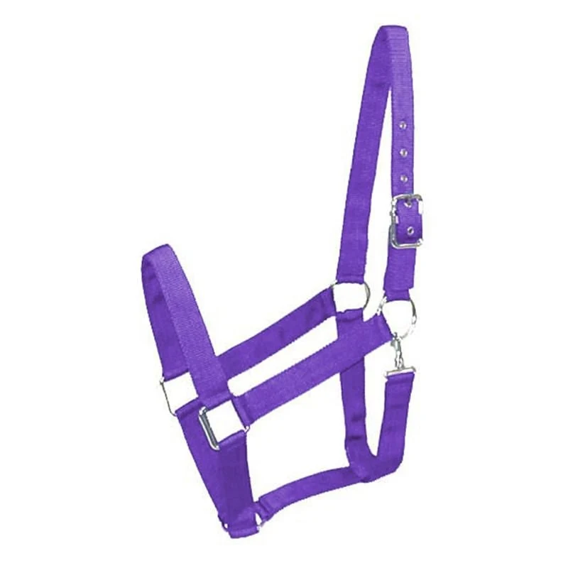 Gatsby Nylon Draft Halter/Snap Purple / Draft