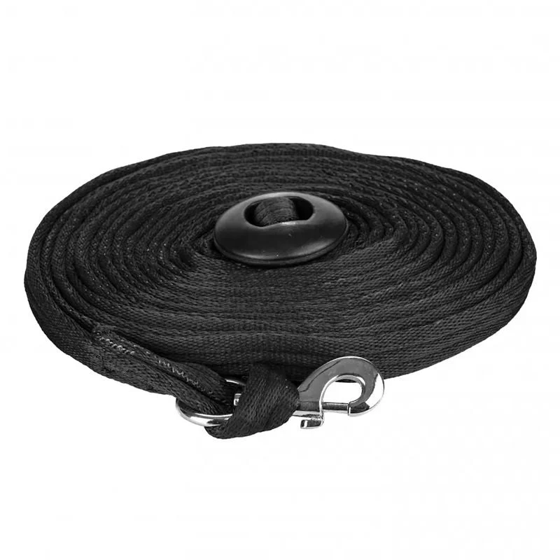 Gatsby Cushion Web Lunge Line Black / 25'