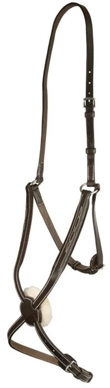 DaVinci Fancy Raised Adj Fig-8 Nose Dark Brown / Cob