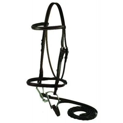 Gatsby Square Raised Bridle Havanna / Pony