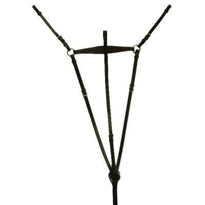 Gatsby English Flat Breastplate/Standing Havanna / Cob