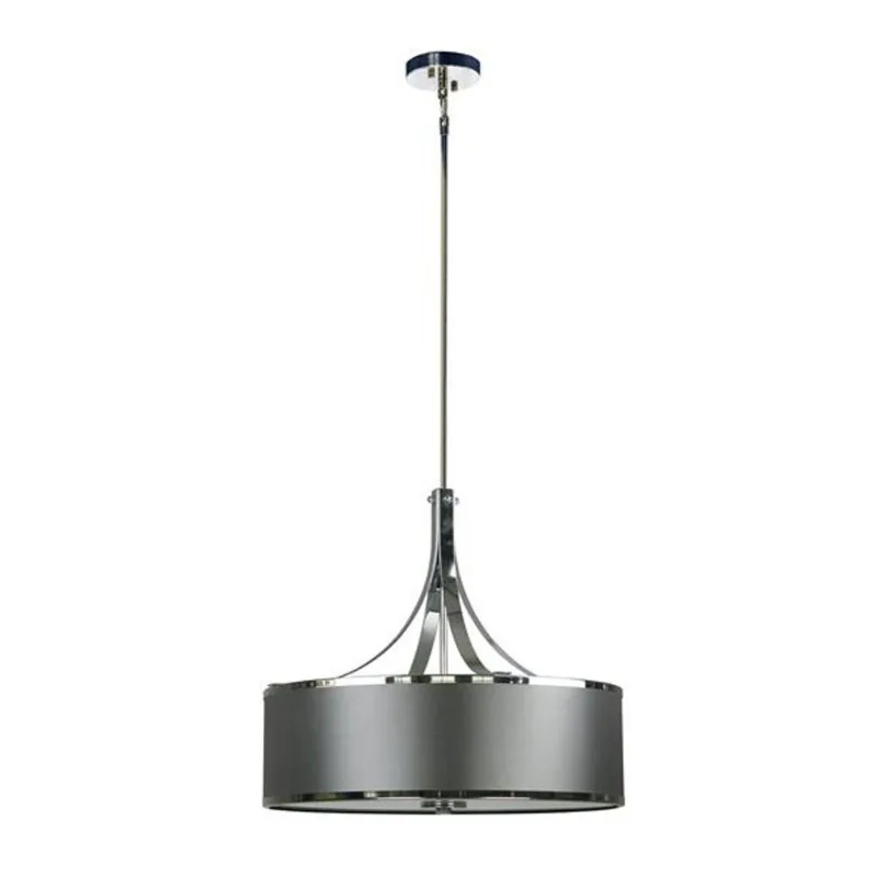 Whitfield Lighting 4-Light Chandelier with Shade - 19-in x 22-in - Chrome
