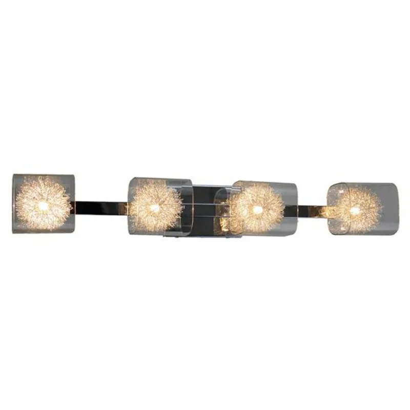 Whitfield Lighting Bathroom Vanity Light - 4 Lights - 4.75-in x 33-in - Chrome
