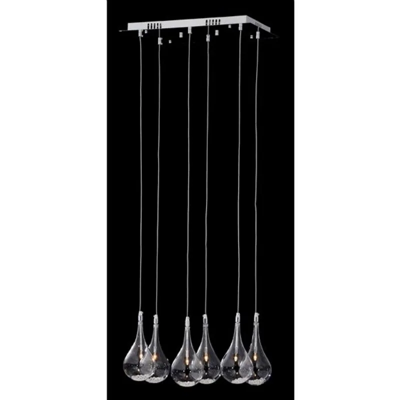 Whitfield Lighting Sierra chandelier - 6 Lights - 9.4-in - Polished Chrome