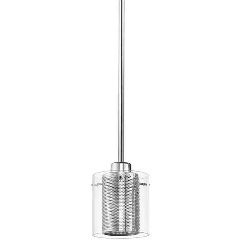 Whitfield Lighting Pendant Light - 1 Light - 6.25-in - Polished Chrome