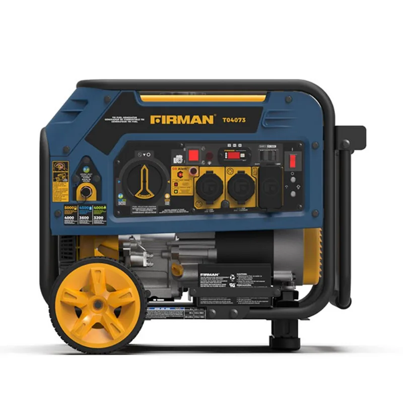 Firman T04073 4000/5000 W 120/240 V Tri-Fuel Portable Generator