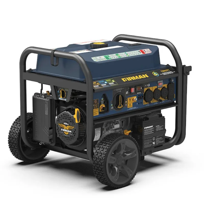 Firman Tri Fuel Portable Generator 11600 W Electric Start 120/240 V with CO Alert