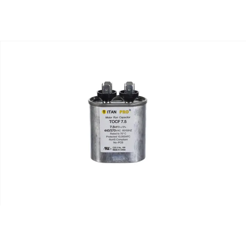 Capacitor Titan Pro 7.5uf 440v Oval