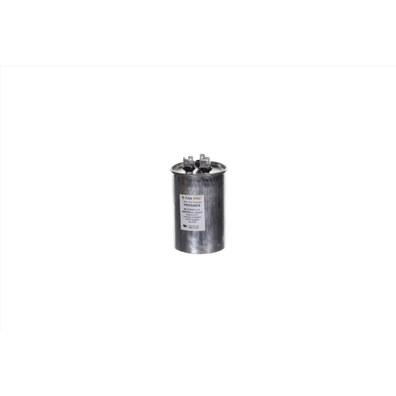 Capacitor De Funcionamento Redondo Titan Pro Trcfd4575 45+7,5uf 440v