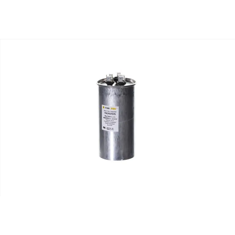 Capacitor De Funcionamento Redondo Titan Pro Trcfd7075 70+7,5uf 440v