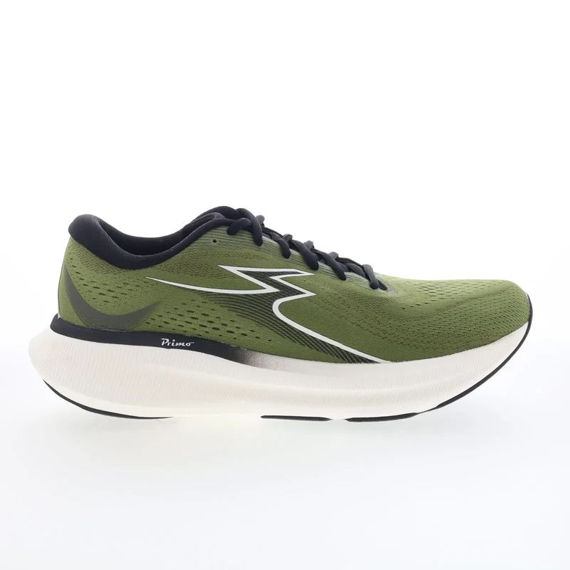 361 Degrees Eleos Y2427-7900 Mens Green Canvas Athletic Running Shoes 11.5