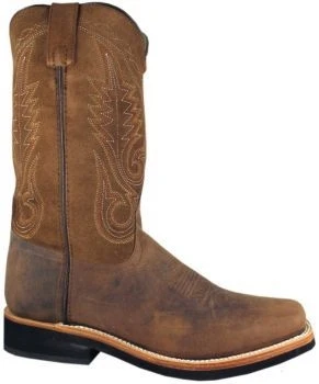 Smoky Mountain Mens Boonville Boots Distress Brown / 12D