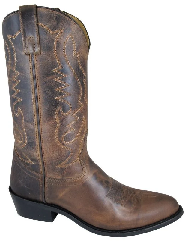 Smoky Mountain Mens Denver Round Toe Boots Brown / 10D
