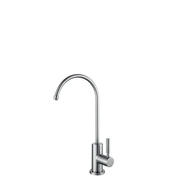 Stylish Lodi Single Handle Brushed Stainless Steel Cold Water Tap Faucet