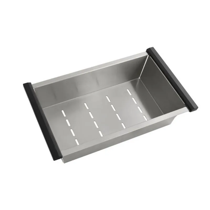 Stylish 15 3/8-in Stainless Steel Workstation Colander