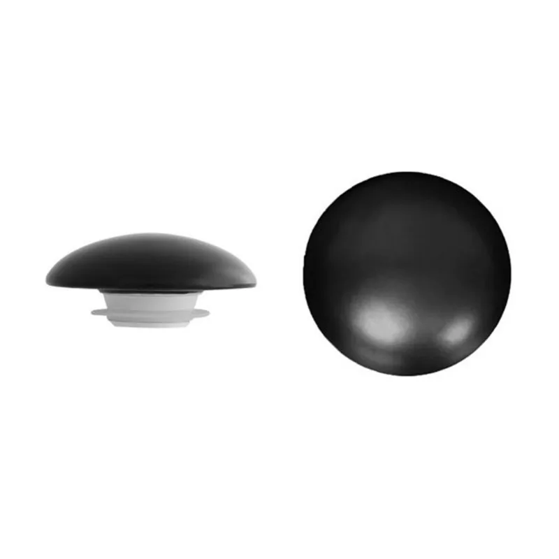 Stylish 2.75-in Pop-Up Drain w/ Ceramic Cap - Matte Black