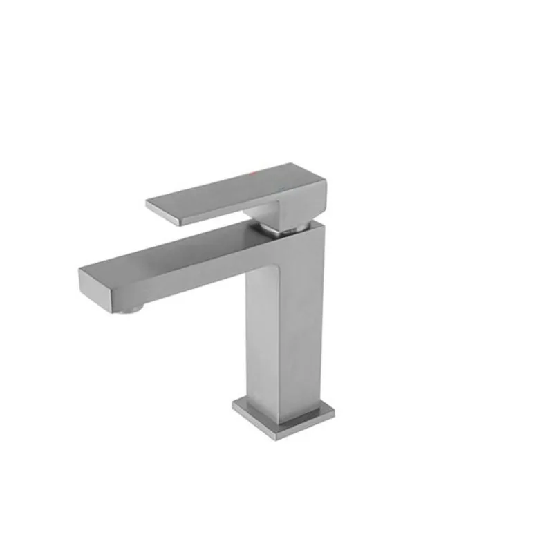 Stylish Ava Single Handle 6 1/2-in Bathroom Faucet - Brushed Nickel