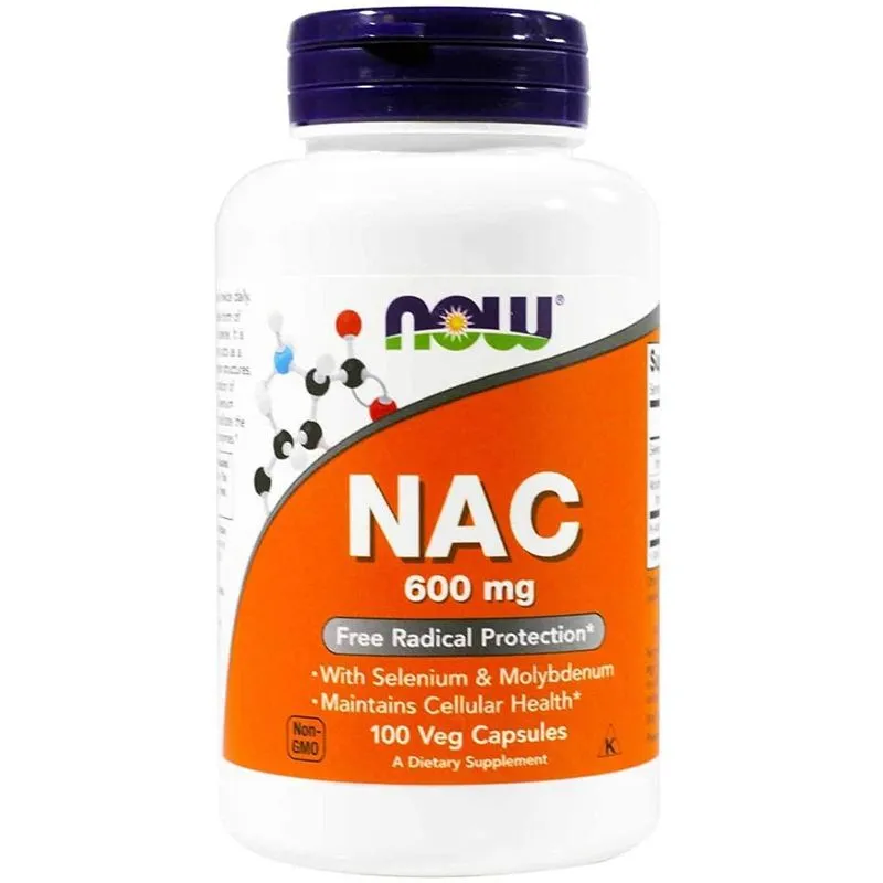 NAC 600MG (100 CAPS) NOW FOODS