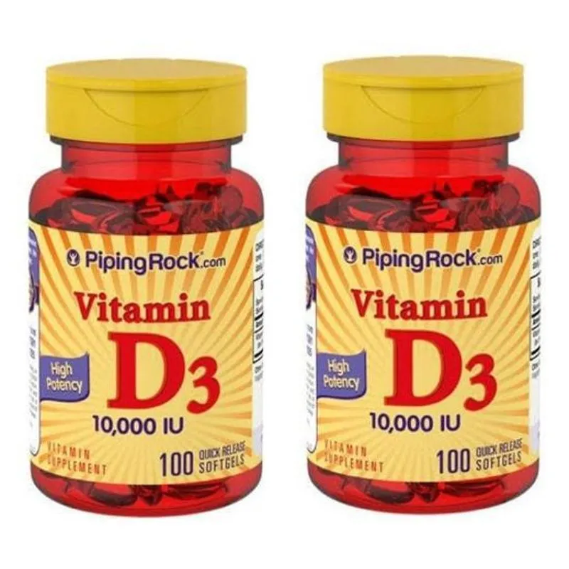 Vitamina D3 10.000 Ui 200 Softgels