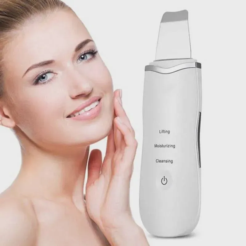 Peeling Ultrassônico E Ionização Portátil Anti Cravos E Acne