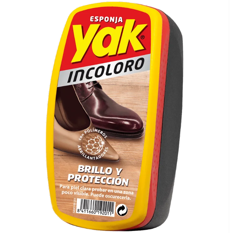 Esponja Limpia Calzado Yak Incolora