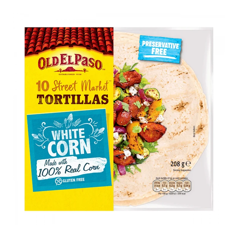 Old El Paso Mini tortillas 208 gram