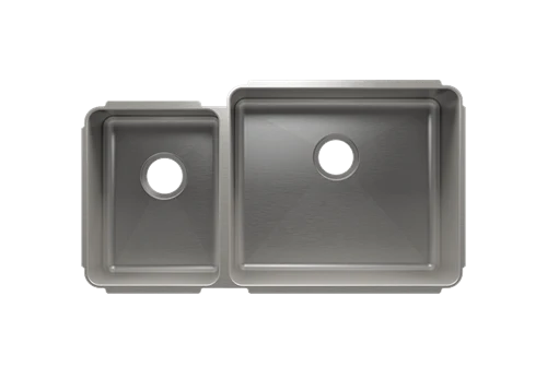Julien - Classic sink undermount, double L12X16X8 R21X18X10