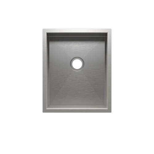 Julien - UrbanEdge bar sink undermount 2 inch drain, single 12X15X7
