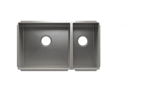 Julien - J7 sink undermount, double L18X16X10 R9X16X8