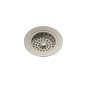 Julien - Drain for SS sinks, brushed nickel, Dia 3-1/2