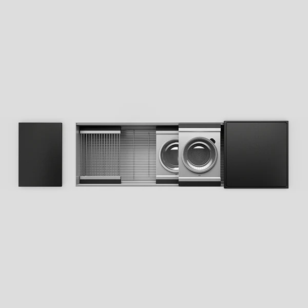 Julien - Smartstation Undermount Single-Bowl Workstation Kitchen Sink with Composite Accessories, 60x18x10