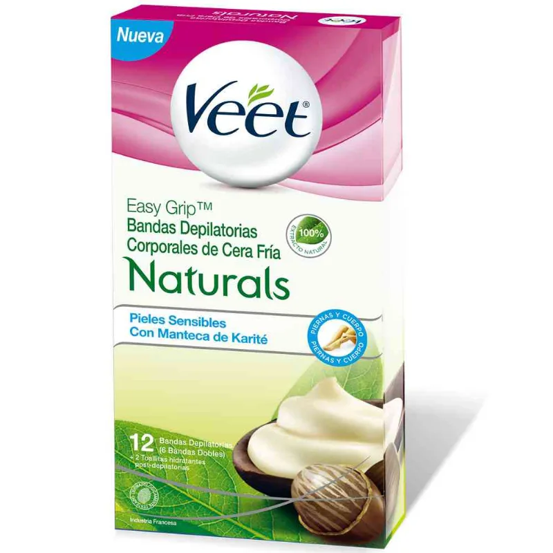Bandas Depilatorias Veet Piel Seca 6 U