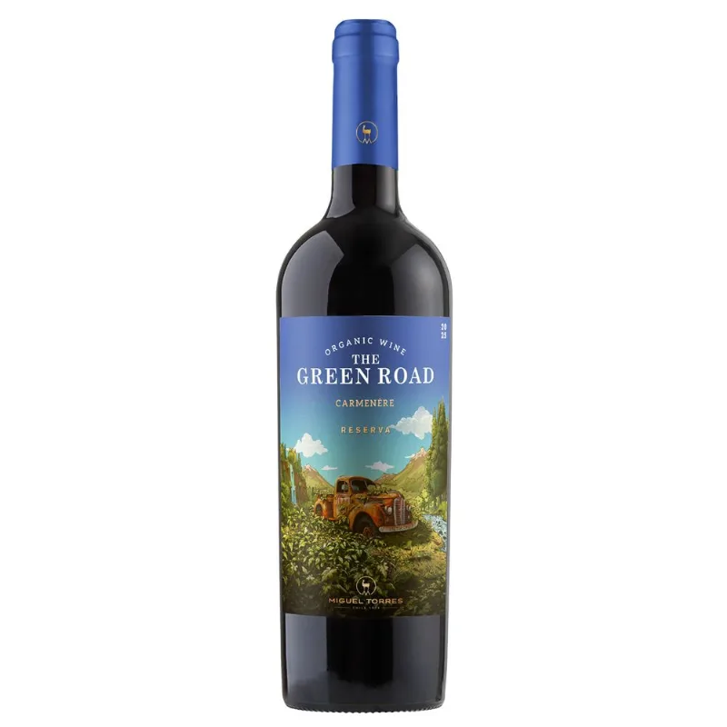 Vino Orgánico Miguel Torres Carmenere Green Road 13.5° 750 cc