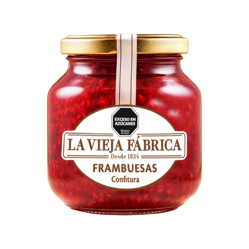 Mermelada Sabor Frambuesa 280 Grs La Vieja Fabrica Mermelada Frambuesas X 280 Grs La Vieja Fabrica