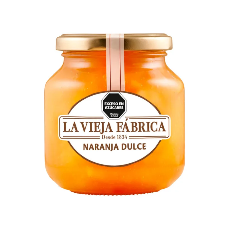 Mermelada Sabor Naranja Dulce 280 Grs La Vieja Fabrica Mermelada Naranja Dulce X 280 Grs La Vieja Fabrica
