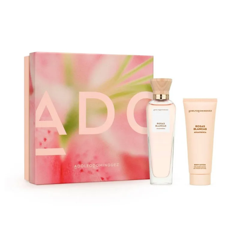 Agua Fresca de Rosas Blancas EDT 120 ml + Body Lotion 75 ml