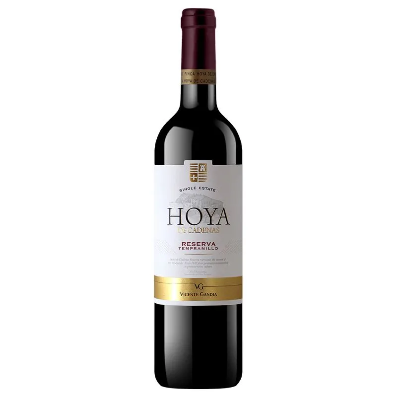 Vinho Tinto Espanhol HOYA DE CADEÑAS HOYA DE CADENAS Reserva Tempranillo 750ml