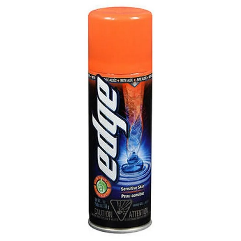 Gel De Barbear Edge Sensível Para Pele 7 Oz Da Edge Labs Inc (pacote Com 6)