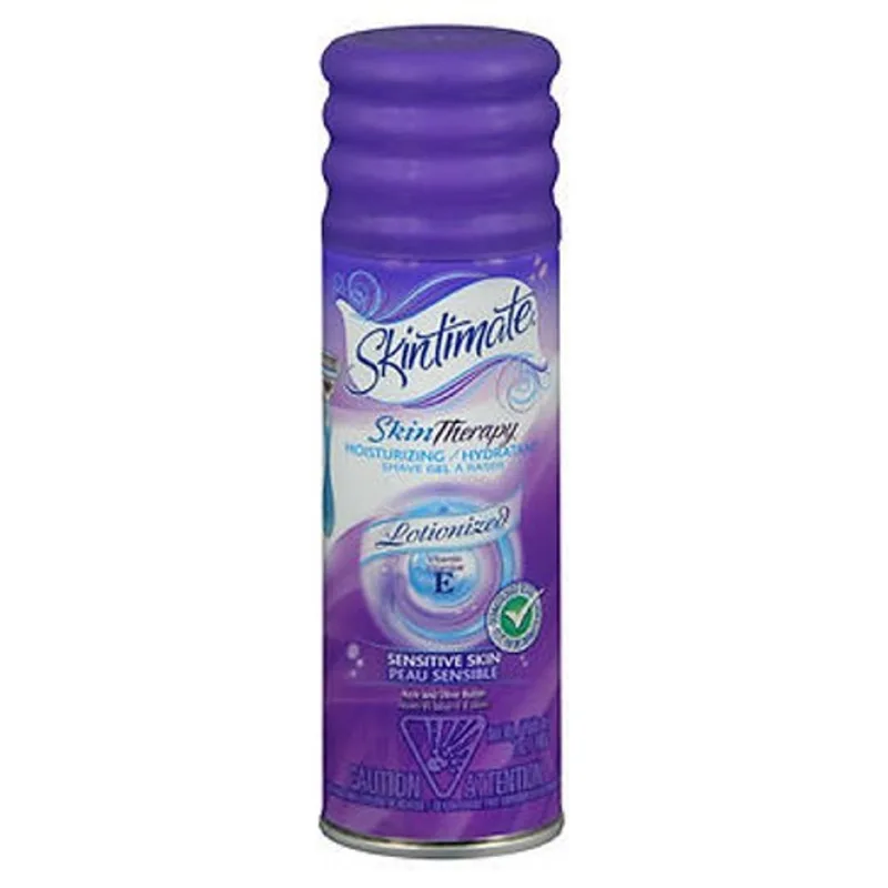 Gel De Barbear Locionado Skintimate Skin Therapy 7 Oz Da Skintimate (pacote Com 4)
