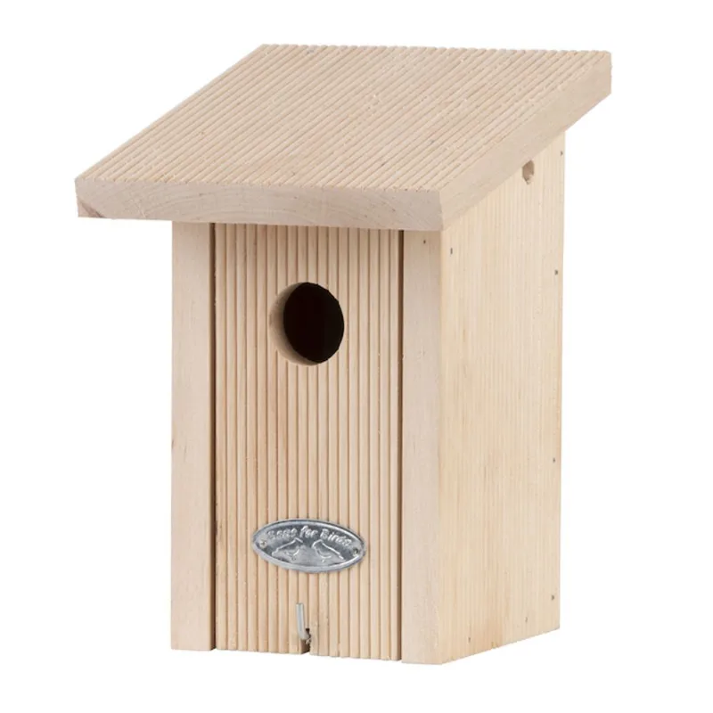 TASC Wooden Wren Bird House 6 x 6 x 9-in