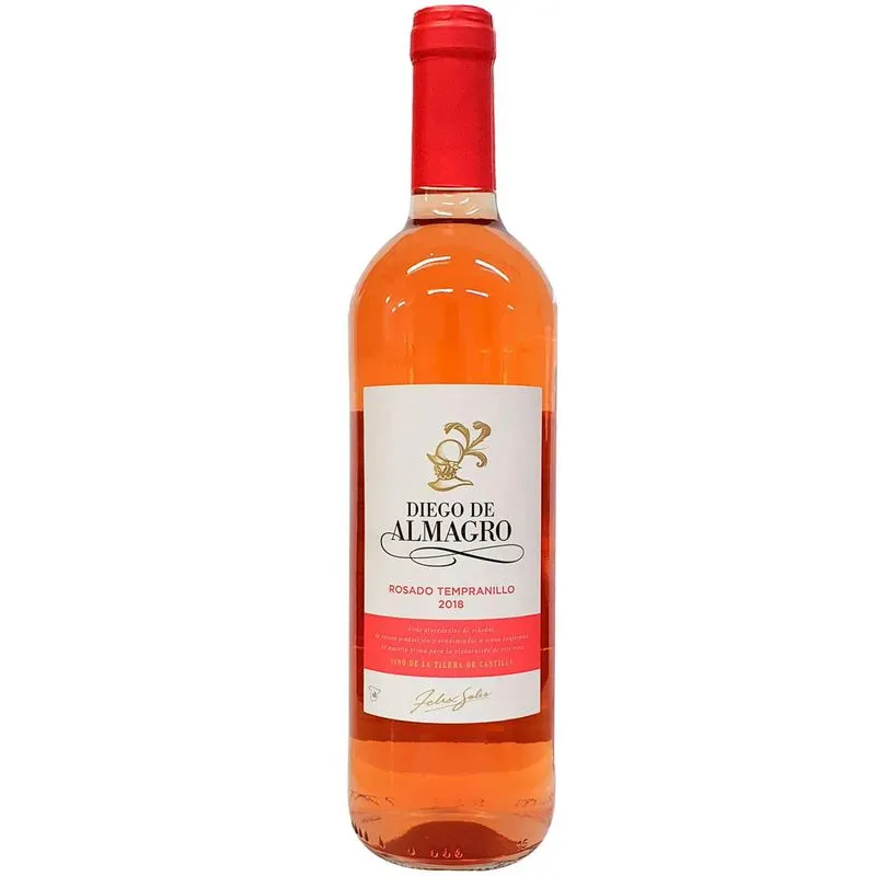 Vinho Rose Diego Almagro Tempranillo 2018 750ml