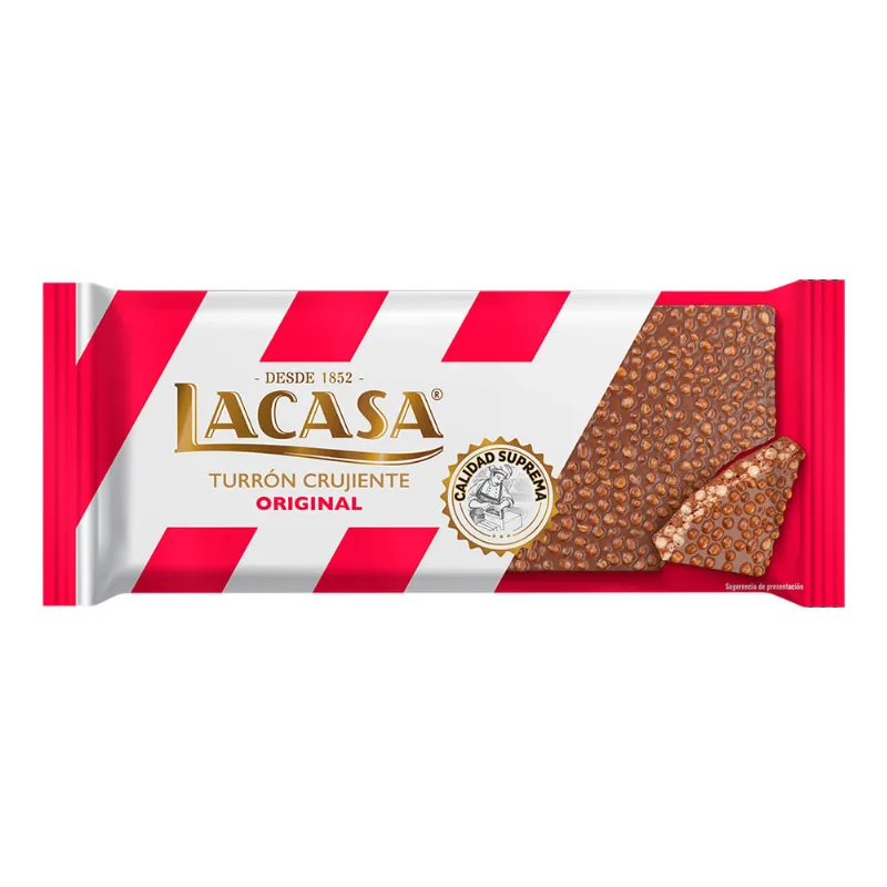 Turron Crujiente X 150 Gr La Casa