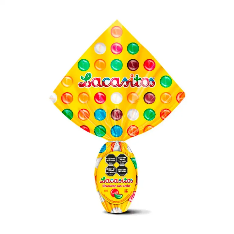 Huevo Lacasitos Chocolate Con Leche 80 Gr